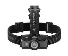 Led Lenser MH7 - Linterna (Linterna con cinta para cabeza, Negro, Gris, Policarbonato, Polimetilmetacrilato (PMMA), IP54, 2 m, 1 lÃ¡mpara(s))