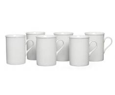 Ritzenhoff & Breker 097269 - Juego de Tazas de cafÃ© (6 Piezas), Color Blanco