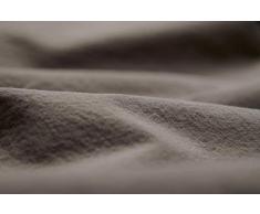L1NK STUDIO Sabana Bajera Ajustable Cama 180 cm (180x200x35cm) 100% algodón (Percal 200 Hilos) Taupe