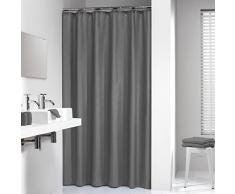 Sealskin Cortina de Ducha Madeira, 240 x 200 cm, Poliéster, Gris