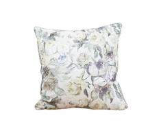 Belssia Cojín Floral Terciopelo Multicolor 50x50x17 cm