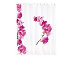 MSV Cortina DE BAÑO DE Poliester 180X200CM, Multicolor, 200x0.5x180 cm