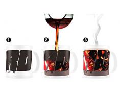 SD toys Star Wars Taza Térmica Vader, Cerámica, Negro, 8 cm