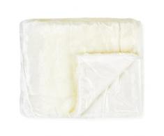 Deco Mex SZ1101150 Cosy - Manta (acrÃlico y poliéster, tamaño Normal), Color Crema