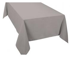 Alba MC0120080140180 - Mantel resinado de loneta Antimanchas, Color Gris Perla