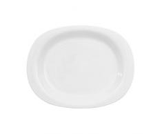 Villeroy & Boch New Cottage Basic Fuente, 34 cm, Porcelana Premium, Blanco