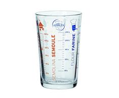 Duralex 5004AM12 Precisio Vaso medidor Transparente de Cristal de 9 cm (versiÃ³n Francesa)