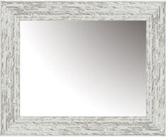 Lienzos Levante Espejo Decorativo vestidor/cabecero, Madera, Blanco y Plata, 161 x 51 cm