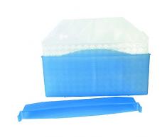 Fackelmann Cubitera Hacer Hielo Picado en Polipropileno y Polietileno. AzÃºl. 26x14cm. 1 ud.