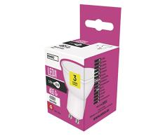 Emos zq8351Â a +, bombilla led Classic MR16, Blanco Neutro, cristal, 5, W, GU10, transparente, 5Â x 5,6Â cm