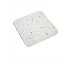 Kleine Wolke 4325100002 Alfombrilla Calypso, 55 x 55 cm, Blanco