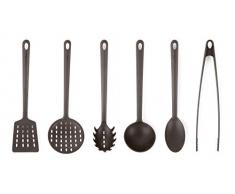 Excelsa Naif - Juego de 6 utensilios de cocina, nailon