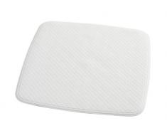 Ridder 662810-350 Capri - Alfombrilla de Ducha (54 cm x 54 cm), Color Blanco