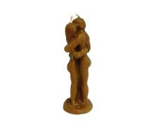 DRW Vela potenciada de Miel y Canela con Forma de Pareja 18 cm