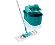 Leifheit Press Profi Compact Set Mopa, Compuesto, Azul, 29.5x18.7x49.5 cm