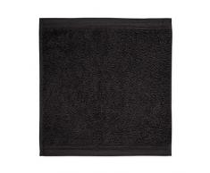 MÃ¶ve Superwuschel - Toalla (30 x 30 cm, 100% algodÃ³n), Color Negro