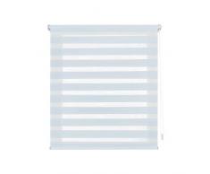 Blindecor Indus Estor Enrollable Doble Tejido Noche y Dia Easy Fix, Celeste, 140 X 180 cm