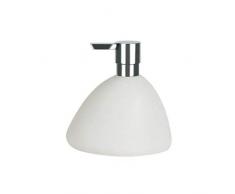 Spirella, Blanco colección ETNA, Dispensador de jabón líquido 8,0 x 13,5 x 14,5 cm, Gres, 8.0 X 13.5 X 14.5 Cm