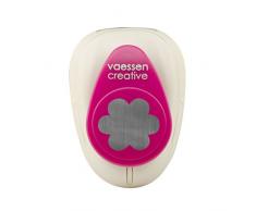 Vaessen Creative Perforadora de Papel, Flor, Talla M, Para Proyectos DIY, Scrapbooking, CreaciÃ³n de Tarjetas y MÃ¡s