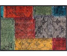 Wash+Dry 083115 Felpudo, AcrÃ­lico, Multicolor, 75 x 50 x 0.7 cm