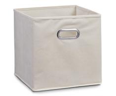 Zeller 14111 Caja de Almacenaje, Non-Woven, Beige, 32x32x32 cm