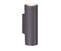 Trio Leuchten lámpara de pared, Schwarz Matt