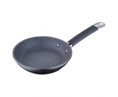 Sartén Ø20 x 4,5 aluminio forjado, mango tubular con revestimiento de silicona, inducción