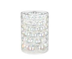 Inge-glas Bolas de Cristal decoración para árbol de Navidad, Vidrio, Transparent (14140E460-MO), 22,2 x 22,2 x 31,8 cm