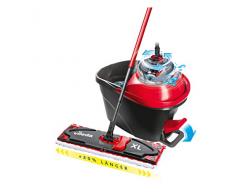 Vileda Ultramat Turbo XL Komplett Box Mopa para Suelo, Rojo, Set