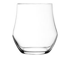 Unbekannt Rcr Ego Vasos para Agua, Vidrio, Transparente, ConfecciÃ³n de 6 Piezas, 38.9 cl