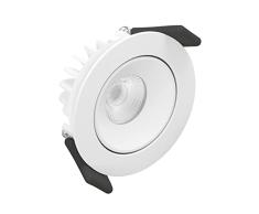 LEDVANCE Foco LED para aplicaciones de interior, blanco cÃ¡lido, 80,0 x 36,0 mm, foco ajustable