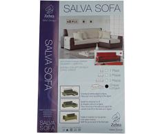 Zebra Textil 21463 Funda sofá, color blanco crema