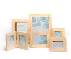 Artemio Marco de Fotos 10Â cm x 15Â cm, Madera, Beige, 18Â x 1Â x 23Â cm