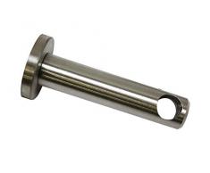 Gardinia - Soporte Cerrado para Cortinas (Acero Inoxidable, diÃ¡metro de 12 mm, 7,5 cm, 7,5 cm)