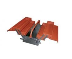 Egamaster - Caja portaherramientas 5 compartimentos amarillo