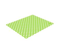 Rotho Spacewonder, un inserto de fregadero cortado individualmente, PlÃ¡stico PP sin BPA, verde, 40.0 x 33.3 x 0.4 cm