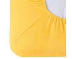 CelinaTex Relax Sábanas Ajustables Cama Boxspring Cama de Agua algodón Elastano 140x200-160x220 cm Amarillo limón