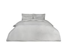 Dreamscene ââ¬â Juego de Ropa de Cama de Rayas de Raso