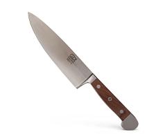 GÃDE Solingen - Cuchillo de cocinero pequeÃ±o forjado, 16 cm, nogal, ALPHA-WALNUT - cuchillo de cocina, doble virola, Hecho a mano en Alemania