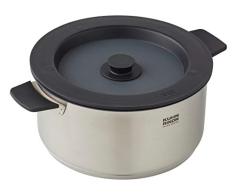 KUHN RIKON, Smart & Compact Olla 5L/24 cm, Acero inoxidable, InducciÃ³n