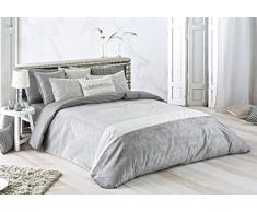 Funda Nórdica + Funda de Almohada ARTY GRIS (220x240) Cama de 135 ó 140 (ANTILO)
