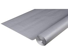 Pro Nappe - Ref 802052I - Mantel desechable en Papel gofrado - Gofrado Ãºnico, estÃ©tico y Profundo - Rollo de 20 M de Largo y 1,20 M de Ancho - Color Plateado Metalizado - Fabricado en Francia