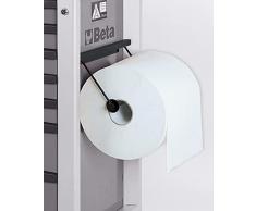 Beta 2400 RSC24/PC A portarrollos perforados para cajonera de taller RSC24 u otros usos, apto para todos los tipos de rollos de comercio, antracita, disponible en 2 colores