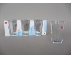 Bormioli - Set 6 Vasos 210cc caña Lisa