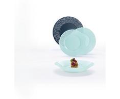 Luminarc Bulla Vajilla, Sodo Tensionado, Azul, 29x14x28 cm, 18 Unidades