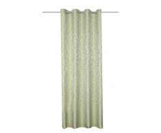 Home Fashion 51674-568 Cortina, Decorativo, 245 x 140 cm, Verde