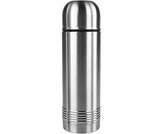 Emsa 618701600 Matraz de vacÃo Senator, termo, taza de café móvil, 700 ml, taza térmica, taza aislante, cierre Safe Loc, acero inoxidable