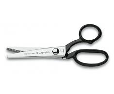 3 Claveles 81 - Tijera Zig-Zag níquelada 18 cm