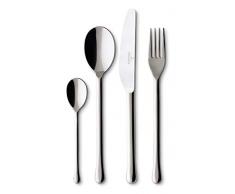 Villeroy & Boch Udine Cubertería, Para hasta 6 personas, 24 piezas, acero inoxidable