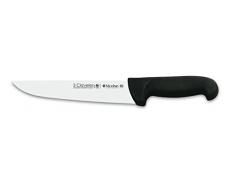 3 Claveles Cuchillo Carnicero Proflex, Acero Inoxidable, Negro, 24 cm-9.5